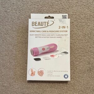 Beauté Sonic Nail Care & Pedicure System